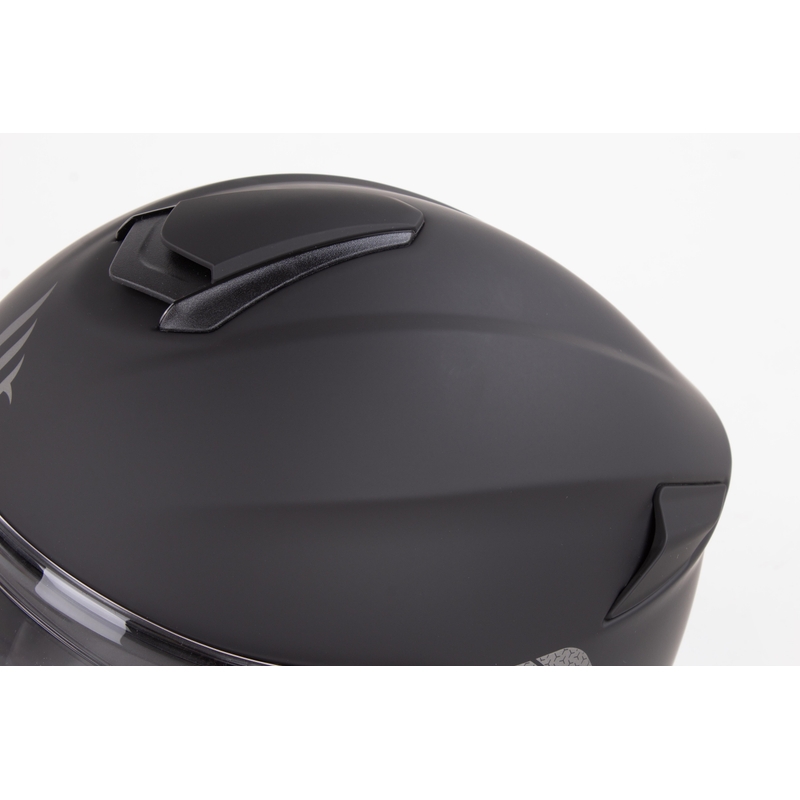 Szczękowy kask motocyklowy MT Storm czarny matowy