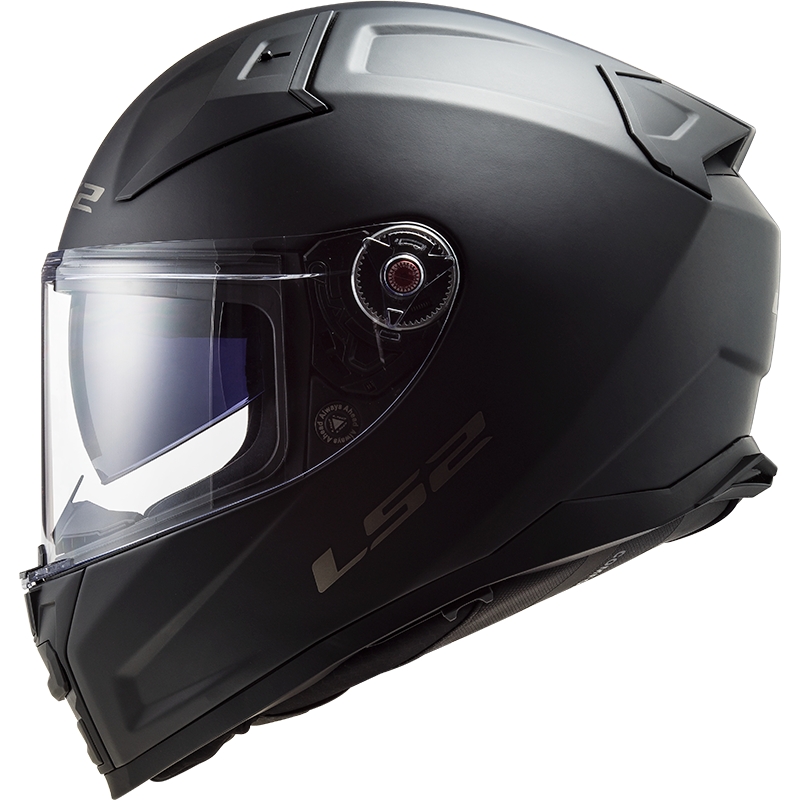 Kask motocyklowy integralny LS2 FF811 Vector II Solid czarny matowy