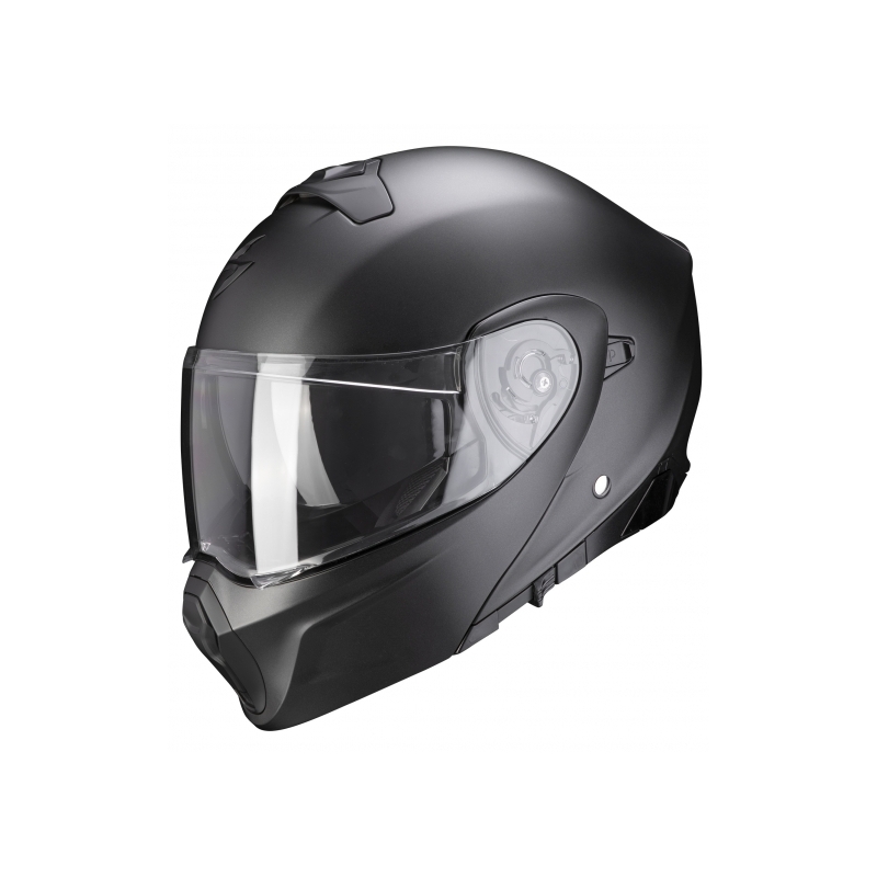 Szczękowy kask motocyklowy Scorpion EXO-930 Solid perłowy szary matowy