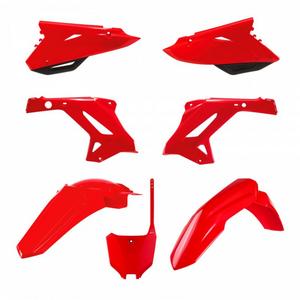 Plastic body kit POLISPORT 91358 restyling Red