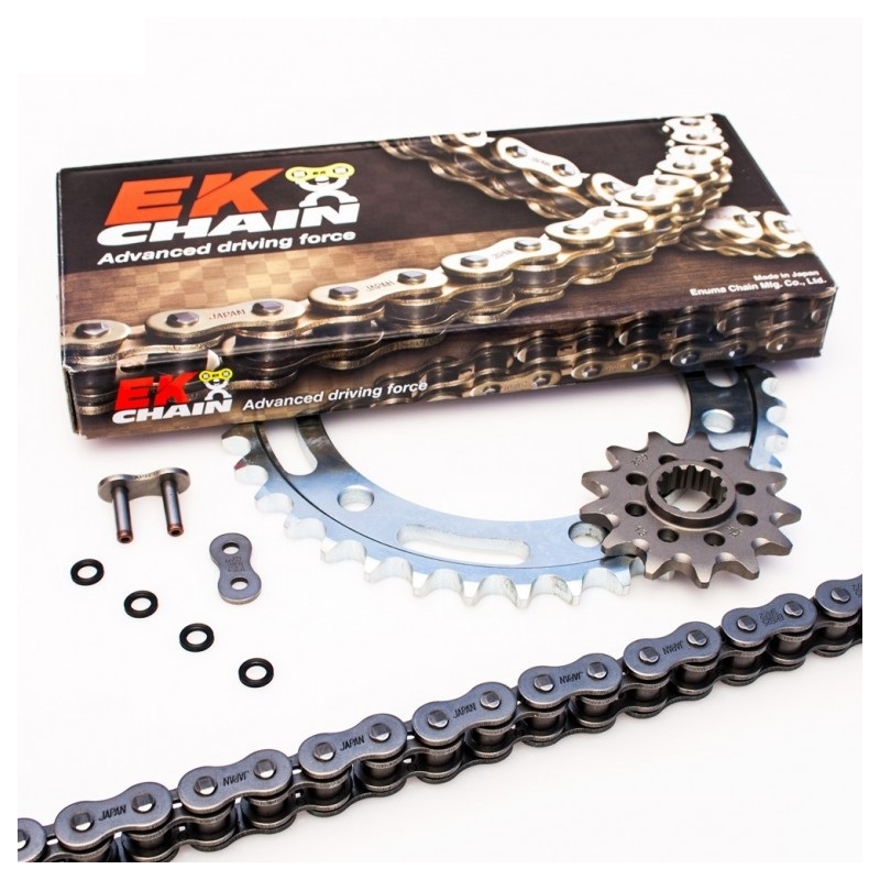 Chain kit EK PREMIUM EK + JT with gold ZVX3 chain -absolute TOP quality