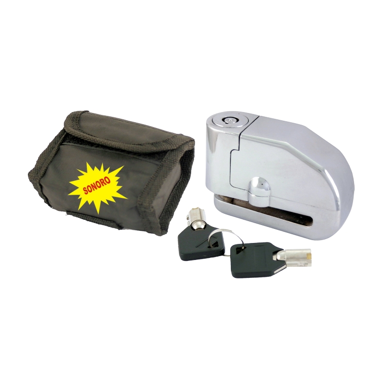 Disc lock RMS d6mm with alarm and bag