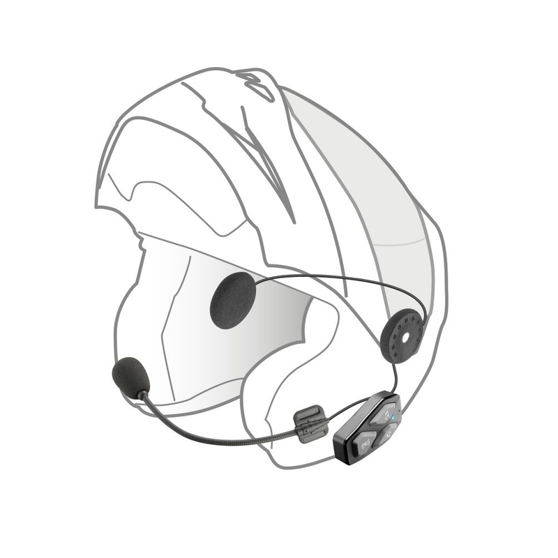 Zestaw słuchawkowy Bluetooth Interphone U-COM3 Twin Pack