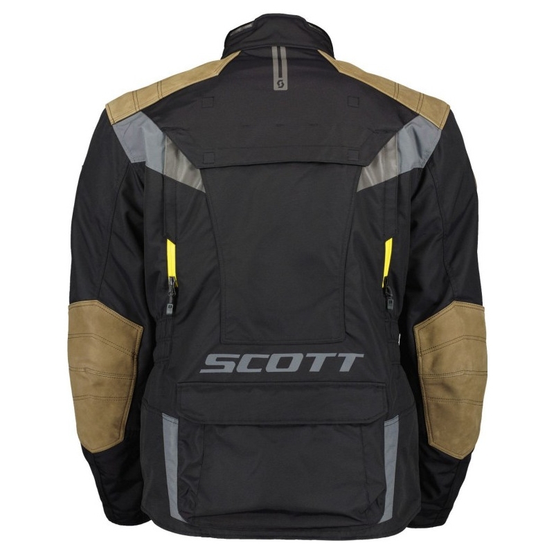 Kurtka motocyklowa SCOTT Dualraid Dryo czarna przedłużona