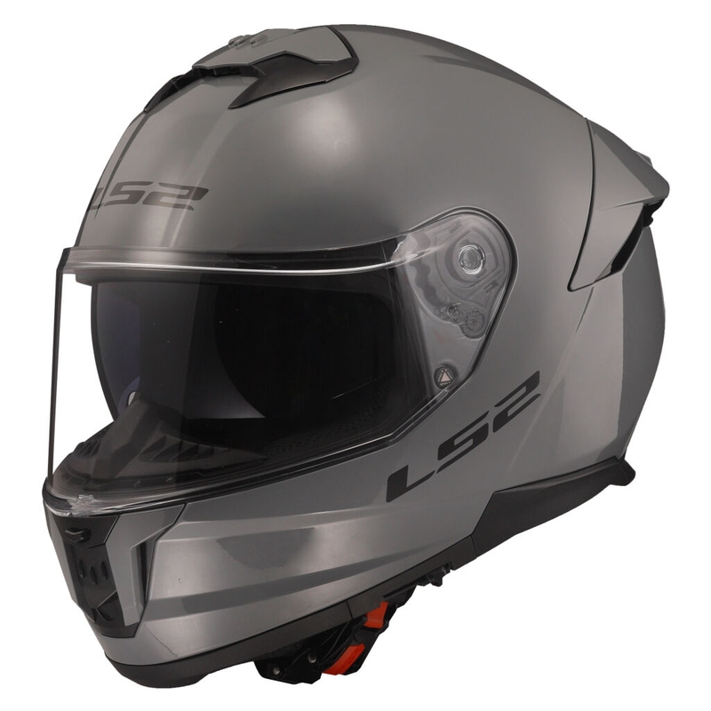 Kask motocyklowy integralny LS2 FF808 Stream II Solid szary