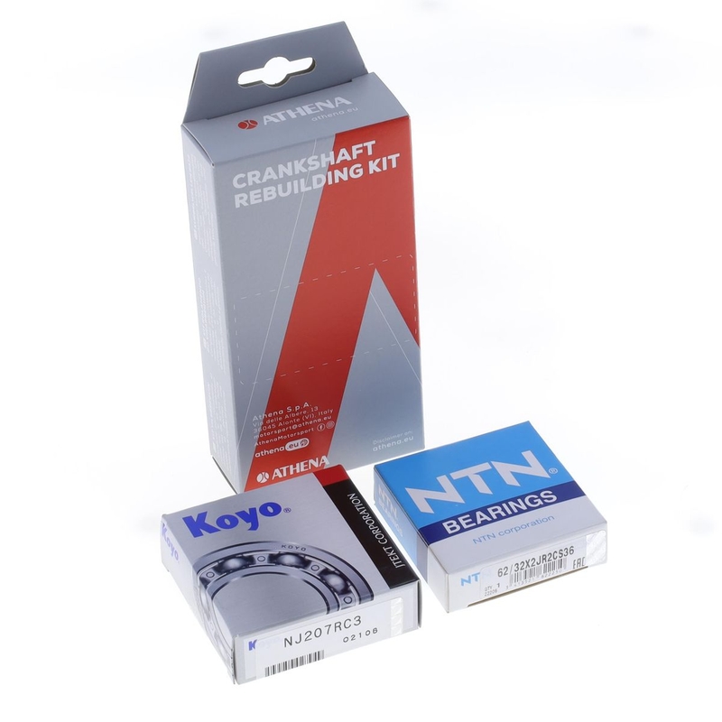 Crankshaft rebuilding kit ATHENA (bearing and oil seal kit)