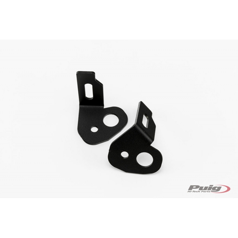 Support for original turn signal PUIG black