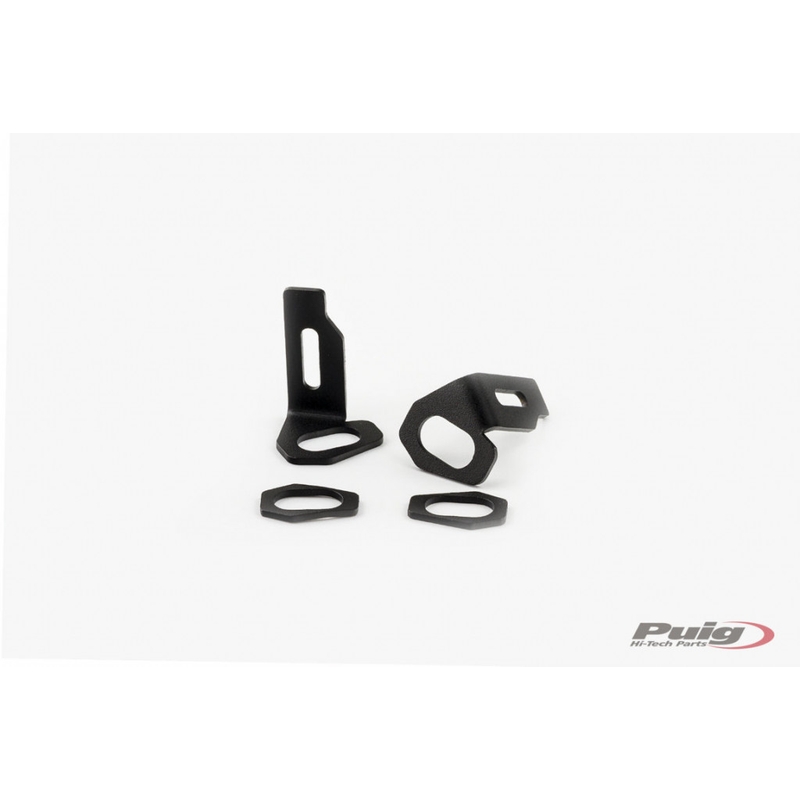 Support for original turn signal PUIG black