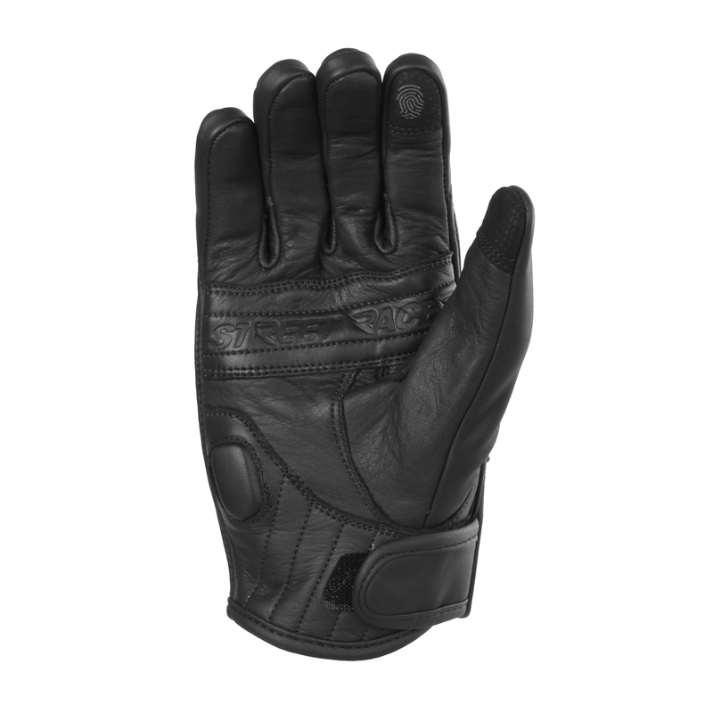 Rękawice motocyklowe Street Racer Striker 2 Black