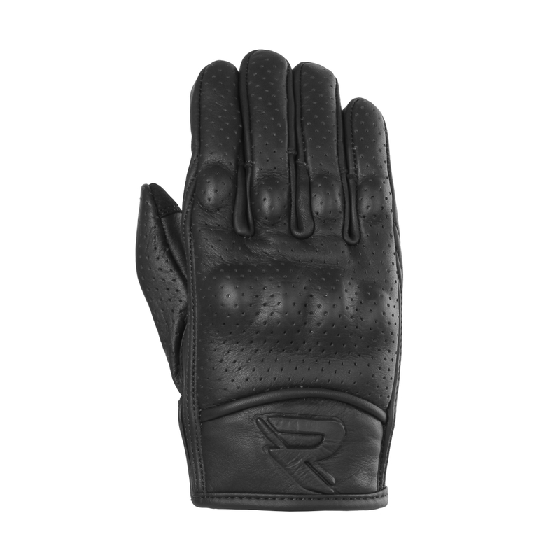 Damskie rękawice motocyklowe Street Racer Striker 2 Black Perforated