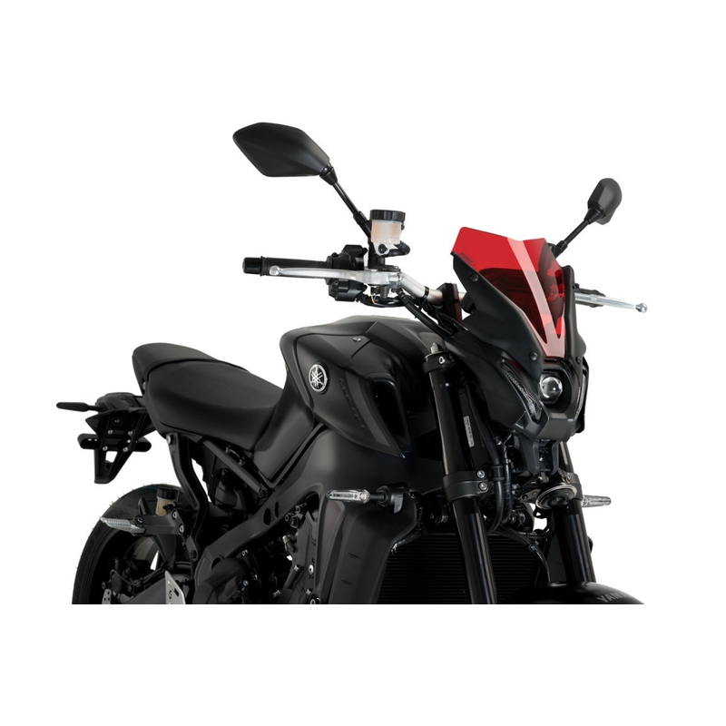 Windshield PUIG NEW GEN. SPORT red