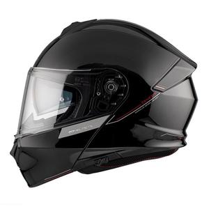 Kask motocyklowy MT Genesis SV Solid A1 czarny błyszczący tip-up