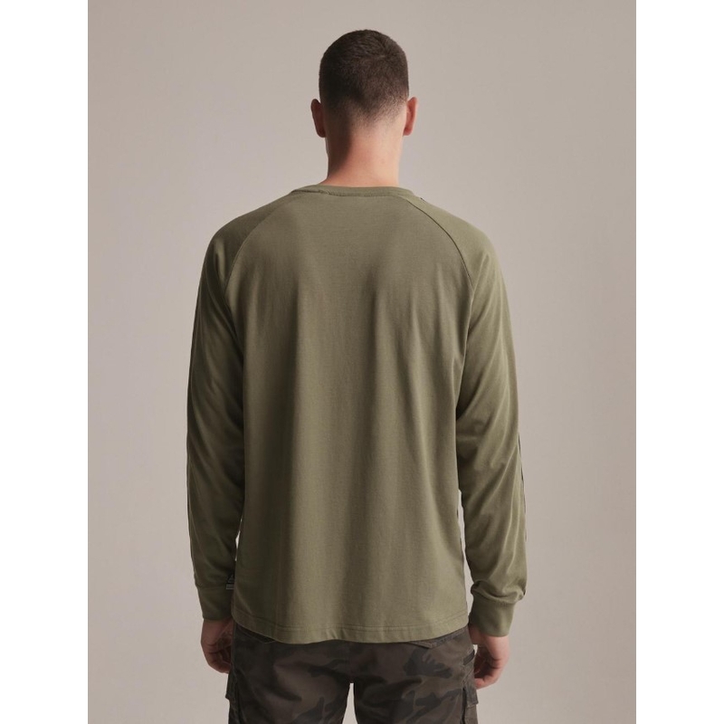 Koszulka z długim rękawem DAKAR DKR LG STRAP khaki