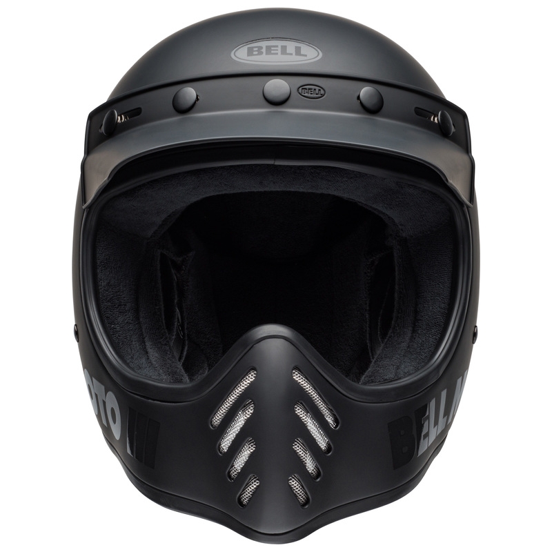 Kask motocyklowy Bell Moto-3 Classic czarny matowy