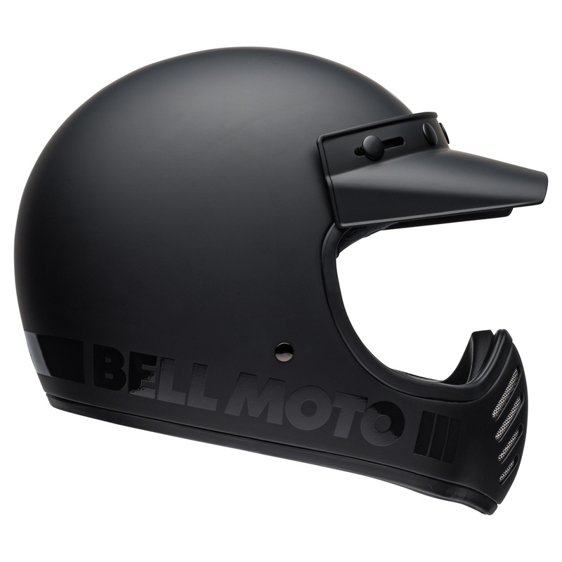Kask motocyklowy Bell Moto-3 Classic czarny matowy