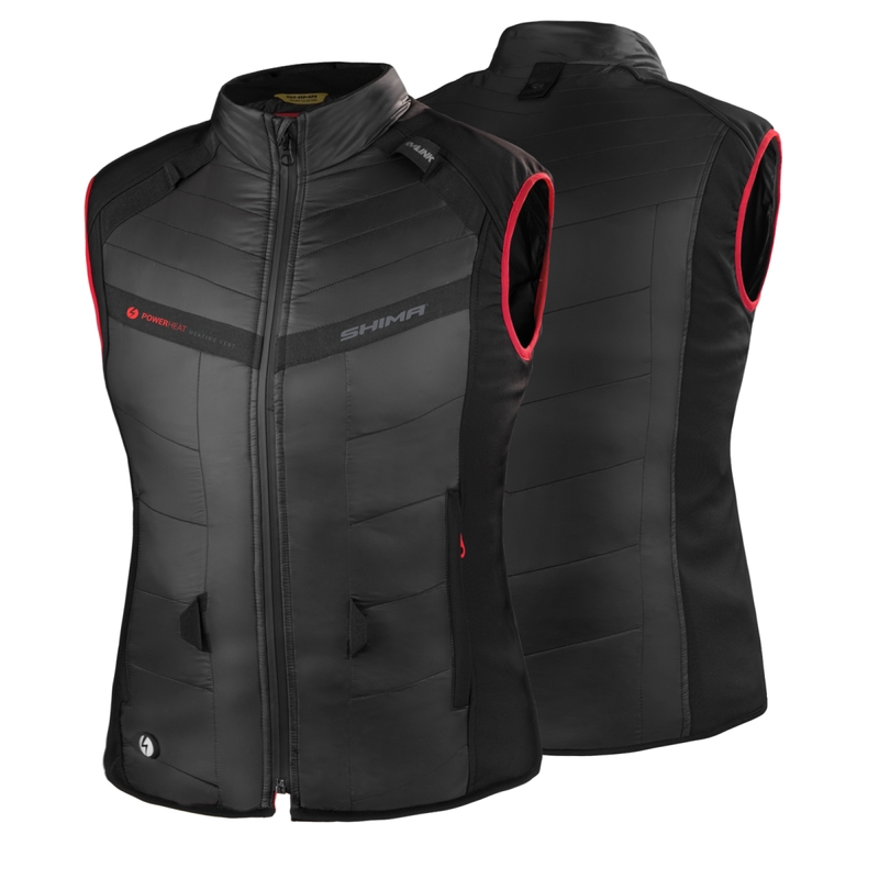 Shima Powerheat Vest black-red damskie