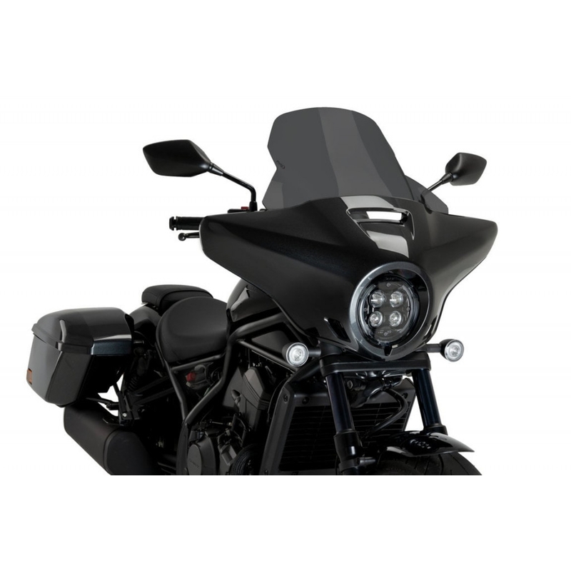 Windscreen PUIG HIGH - ROAD dark smoke