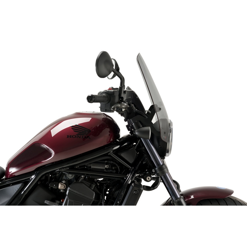Windshield PUIG NEW. GEN TOURING smoke for HONDA CMX 1100 Rebel 2021-2026