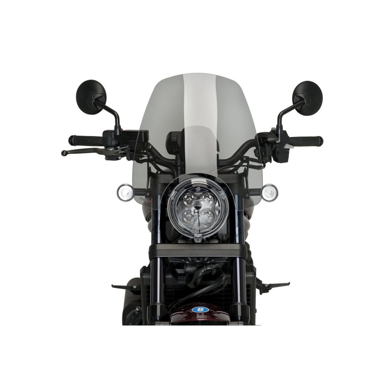 Windshield PUIG NEW. GEN TOURING smoke for HONDA CMX 1100 Rebel 2021-2026