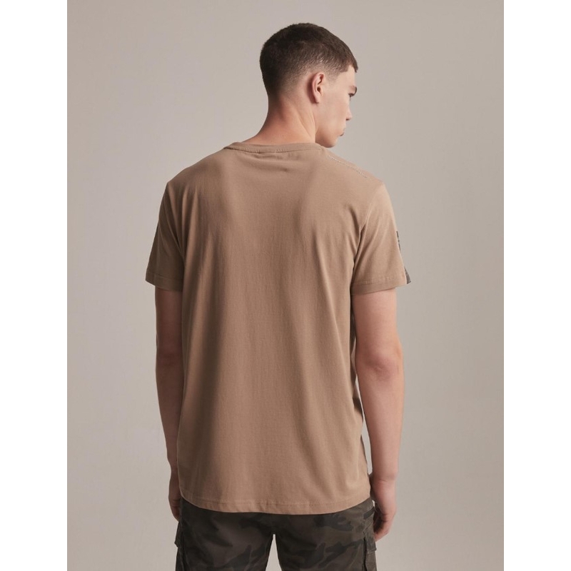 T-shirt DAKAR DKR Logo 423 brązowy