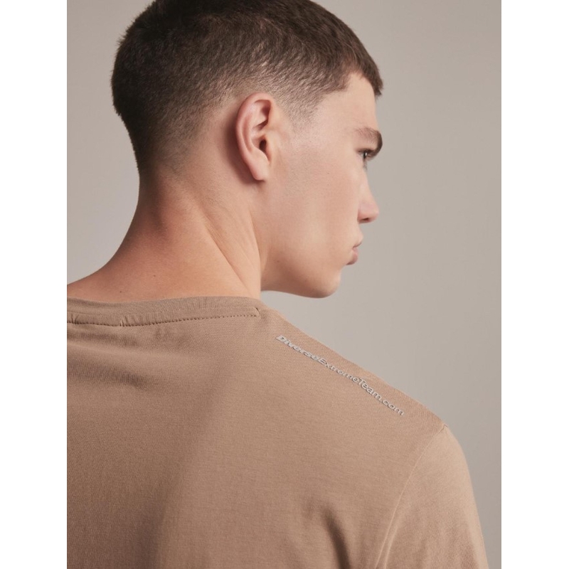 T-shirt DAKAR DKR Logo 423 brązowy