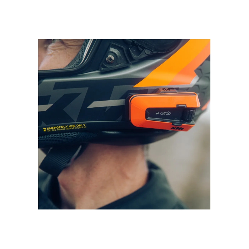 Bluetooth intercom CARDO PACKTALK EDGE KTM solo