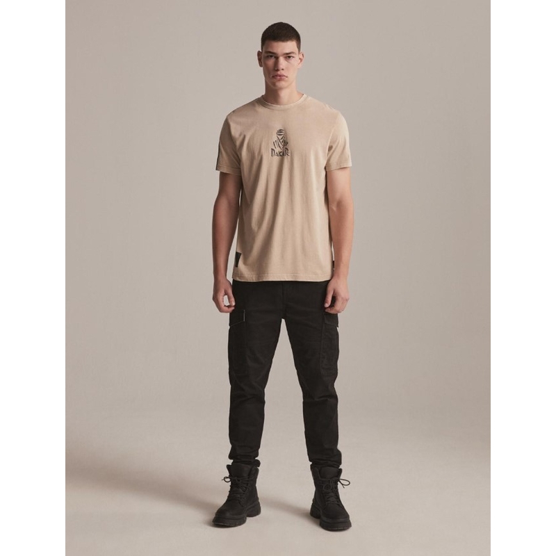 T-shirt DAKAR DKR Wash 02 beżowy