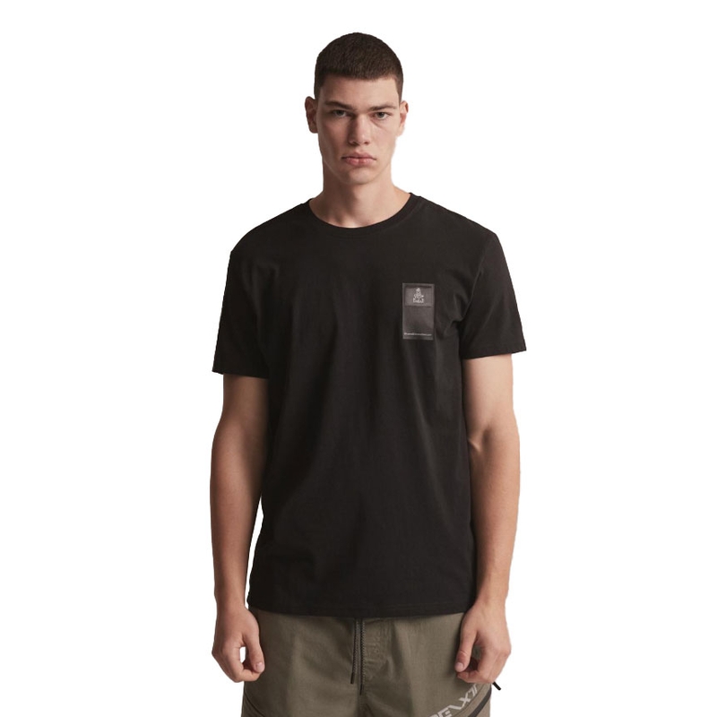 T-shirt DAKAR DKR Patch czarny