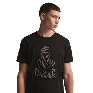 T-shirt DAKAR DKR Embo czarny