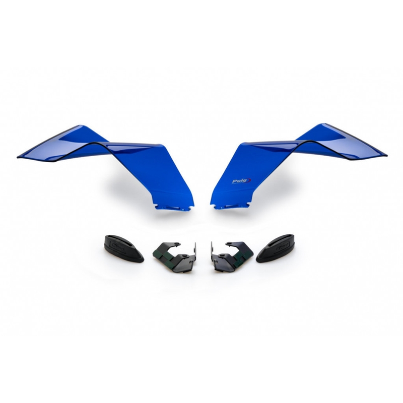 Frontal spoilers PUIG GP blue