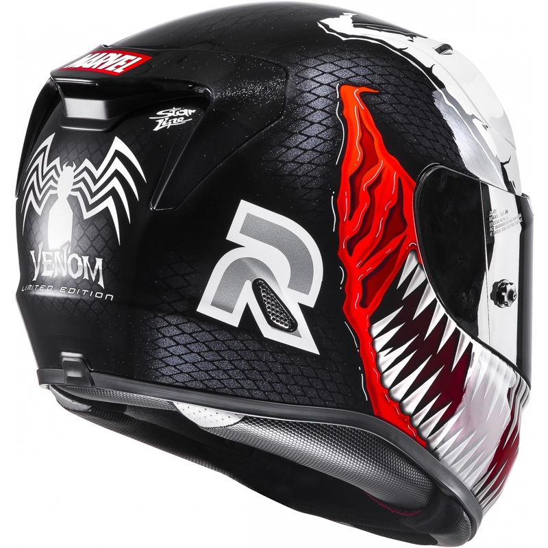 Integralny kask motocyklowy HJC RPHA 11 Venom Marvel MC1 wyprzedaż