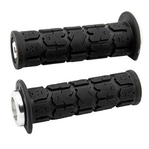 Chwyty ODI ROGUE ATV LOCK-ON V2.1 125 mm czarno-srebrne