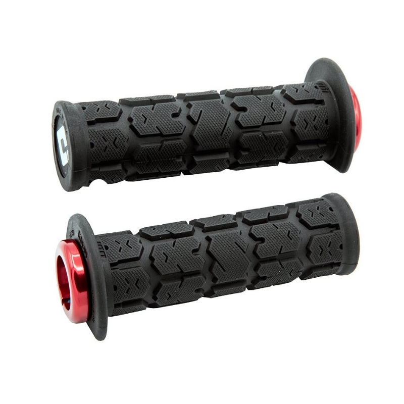 Chwyty ODI ROGUE ATV LOCK-ON V2.1 125 mm czarno-czerwone