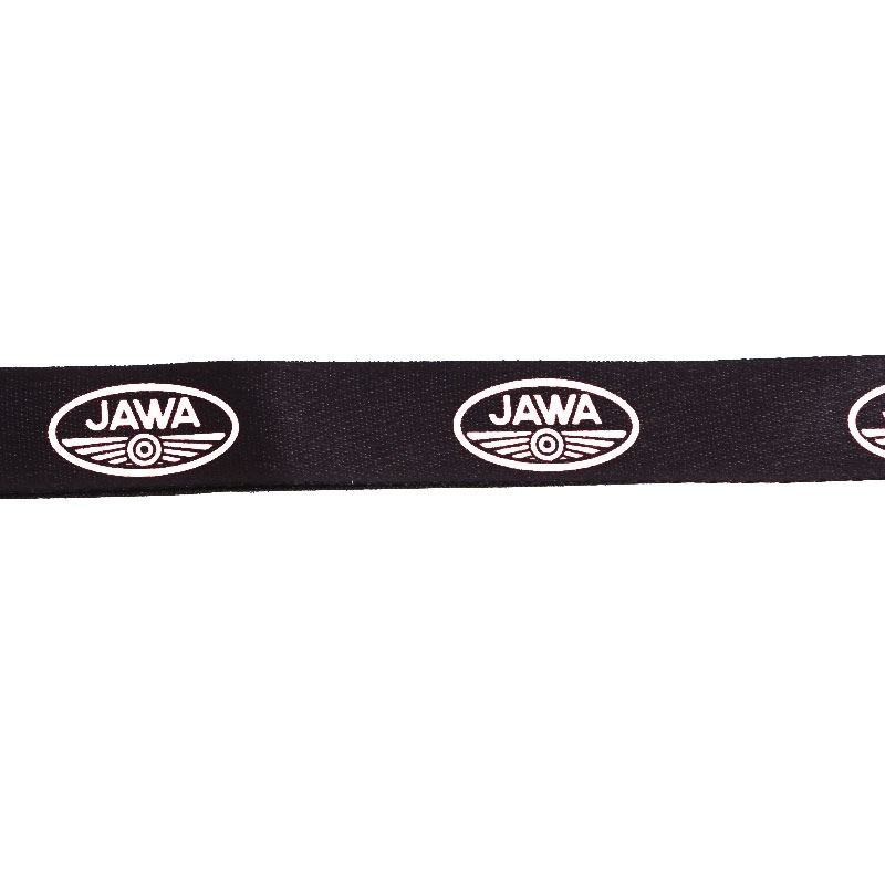 Šňůrka na krk JAWA bílá