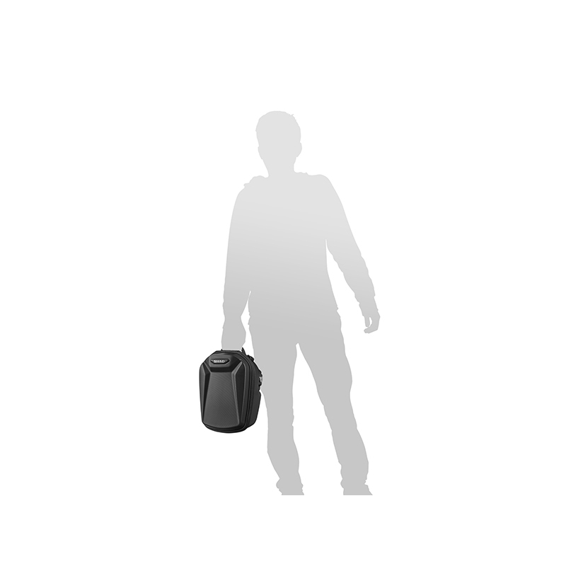 Tank bag SHAD E091CL for click system With LOCK and Key + ZIP combination lock main compartment