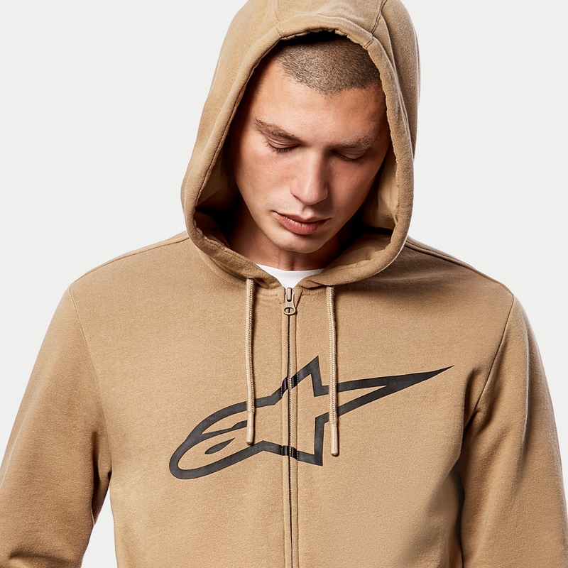 Mikina Alpinestars Ageless II Fleece pískovo-černá wyprzedaż