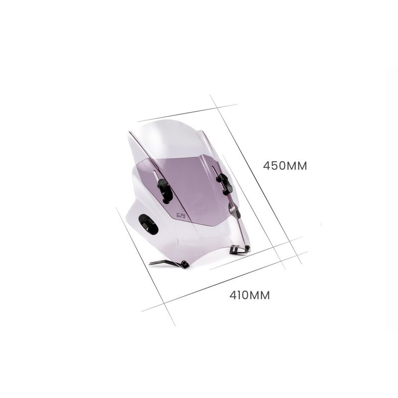 Windshield PUIG UP&DOWN smoke universal