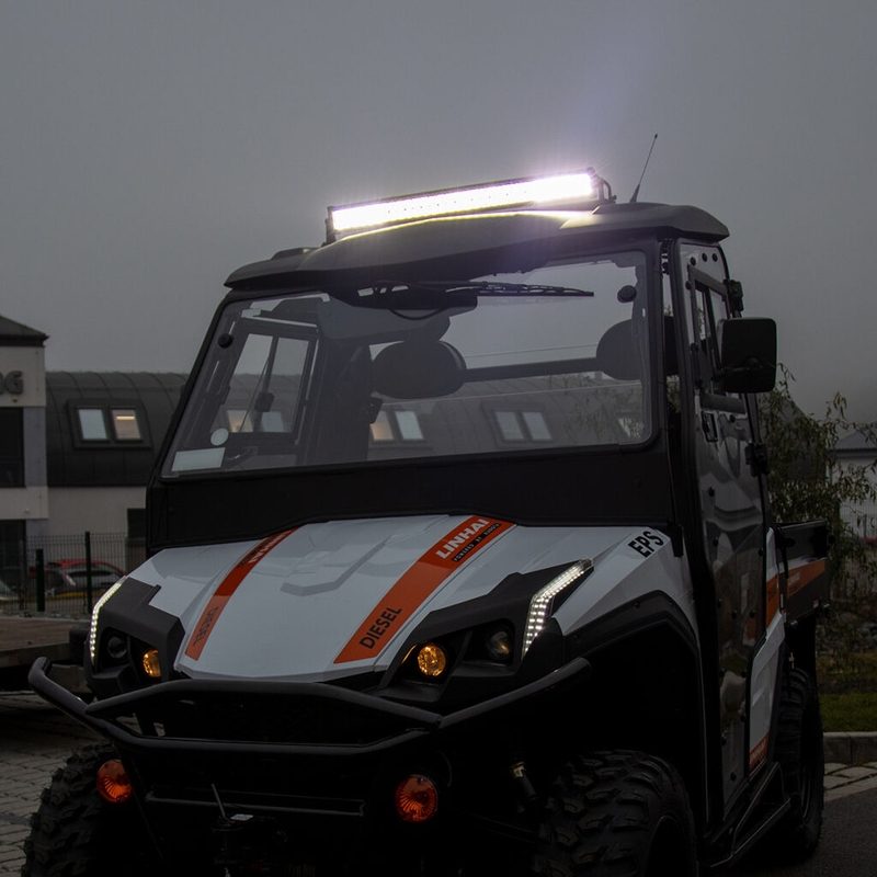 LED rampa prohnutá SHARK LED LIGHT BAR 30", CURVED, 180W, R 810 MM - 5D