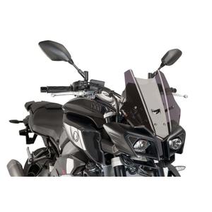Windscreen PUIG RACING 8917F dark smoke
