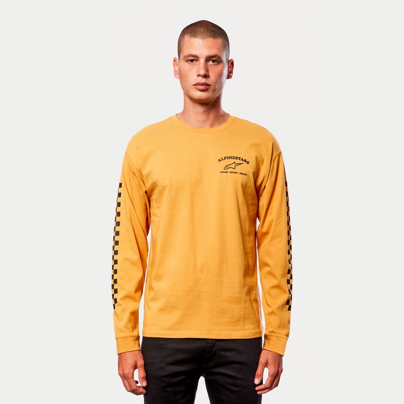 Koszulka Alpinestars Sunday Tee żółto-czarna