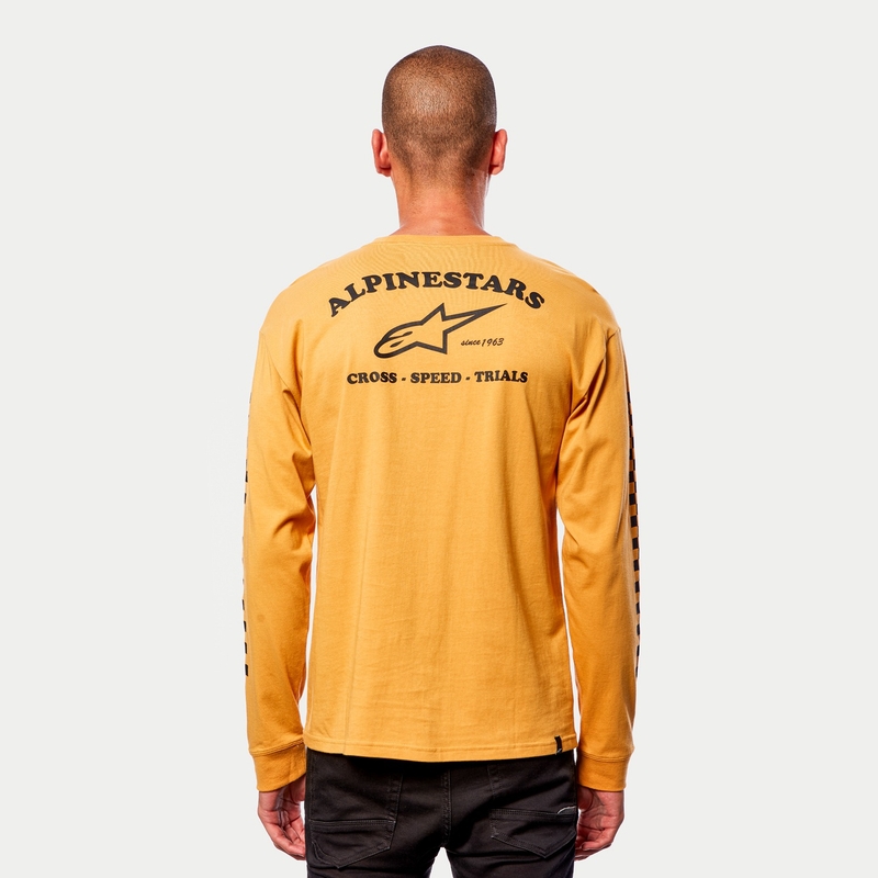 Koszulka Alpinestars Sunday Tee żółto-czarna
