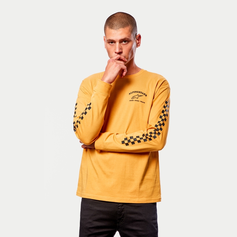 Koszulka Alpinestars Sunday Tee żółto-czarna
