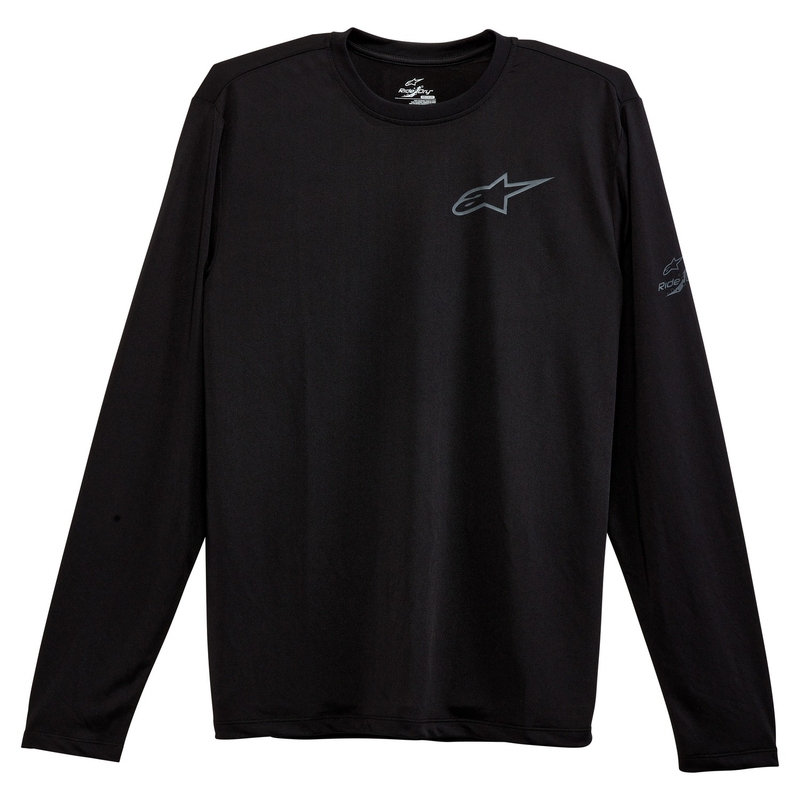 Triko s dlouhým rukávem Alpinestars Pursue Performance Tee černé