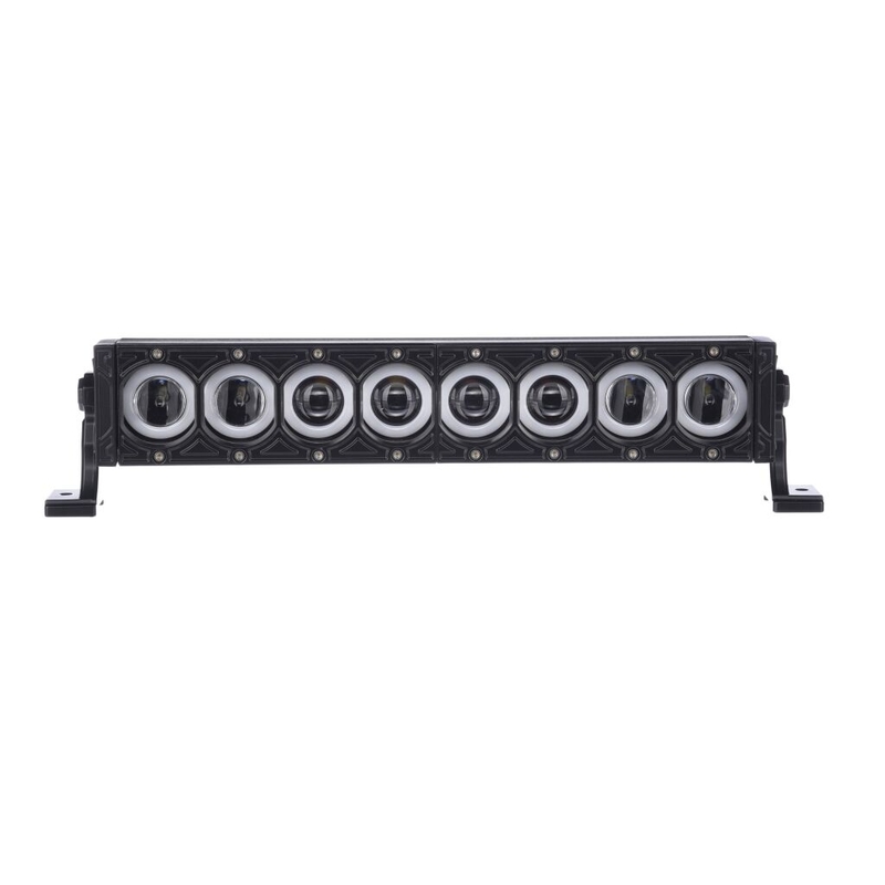 LED světelná rampa SHARK LED LIGHT BAR 17" WITH HALO RING, CREE LED, 80W