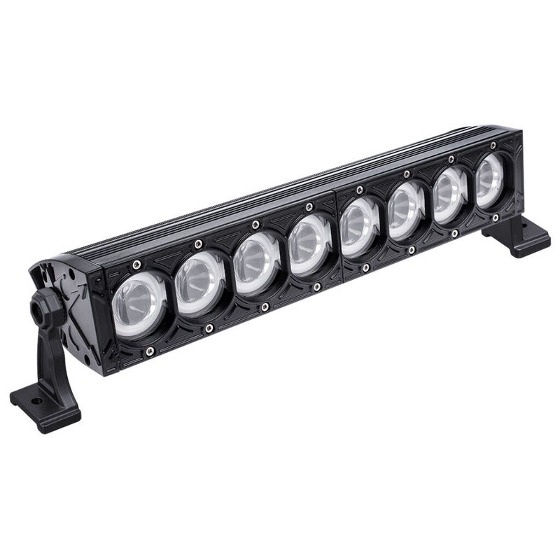 LED světelná rampa SHARK LED LIGHT BAR 17" WITH HALO RING, CREE LED, 80W