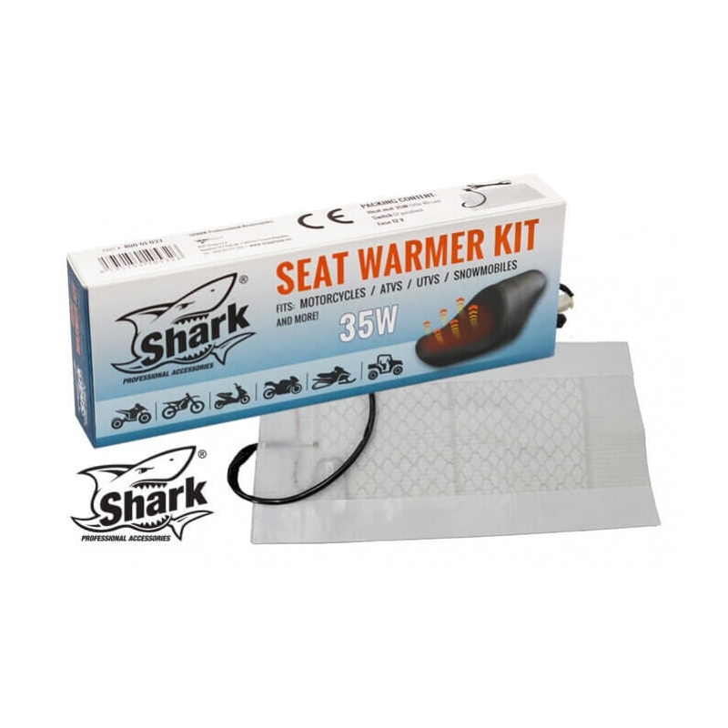 Univerzální elektrické vyhřívání sedadel SHARK 12V, 35 WATT