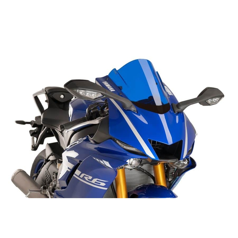 Windscreen PUIG RACING blue