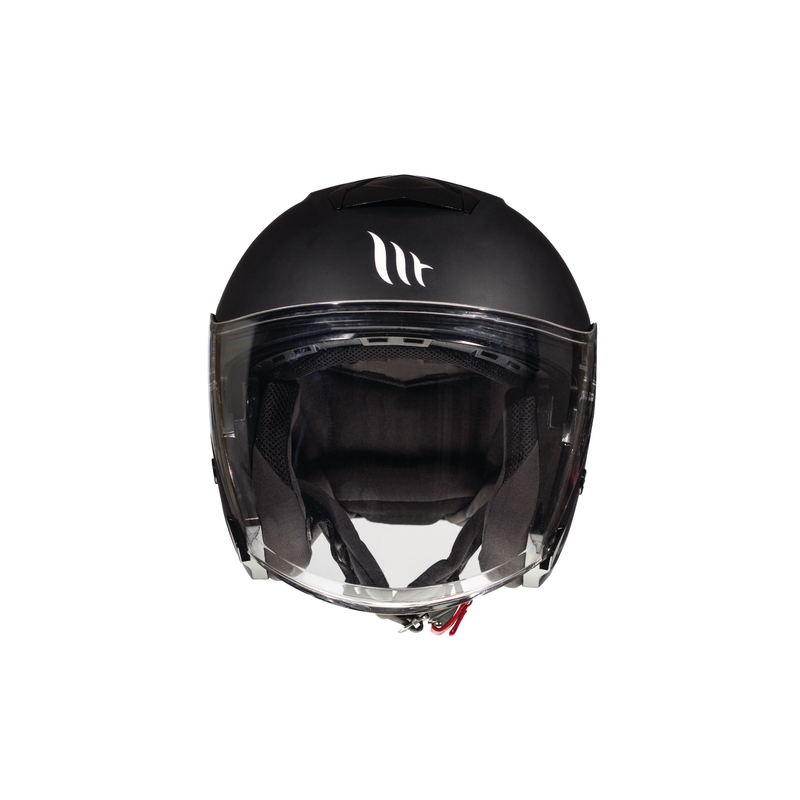 Otwarty kask motocyklowy MT Thunder SV Jet czarny