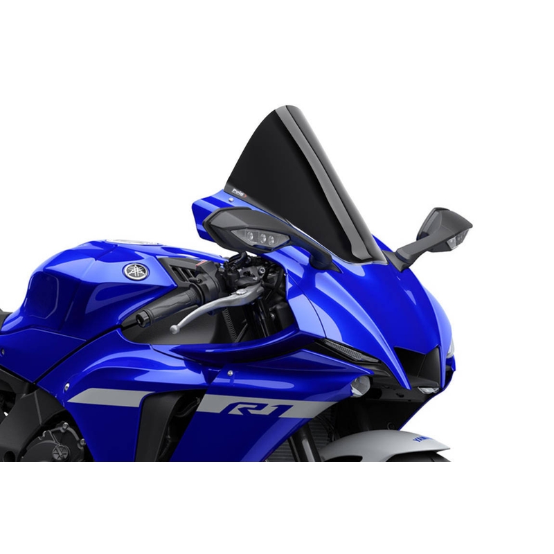 Windscreen PUIG R-RACER black for YAMAHA YZF-R1 2020-2024