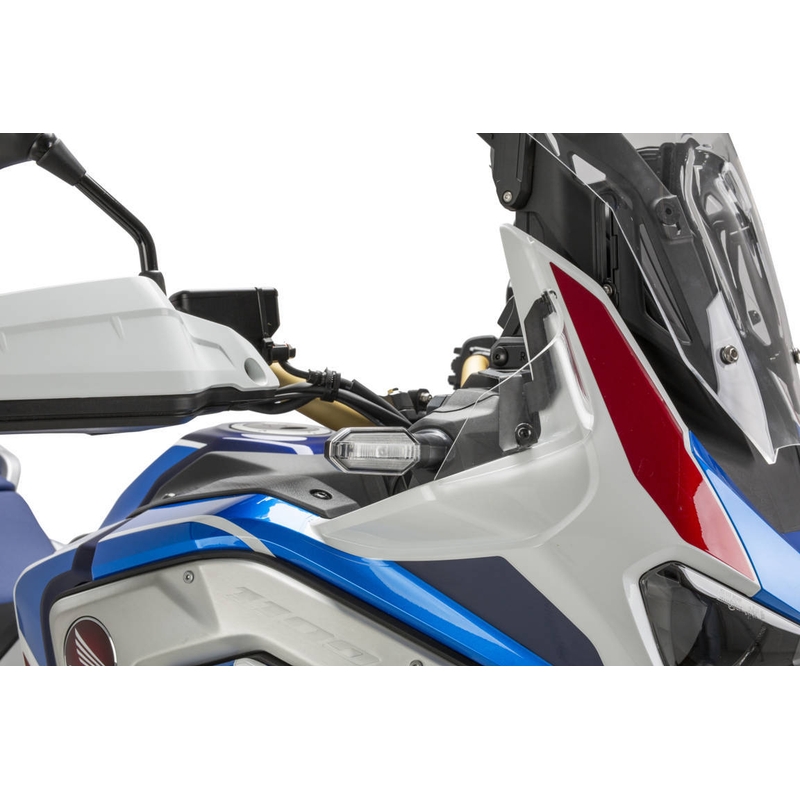 Front deflectors PUIG smoke for HONDA CRF 1100 L Africa Twin 2020-2021